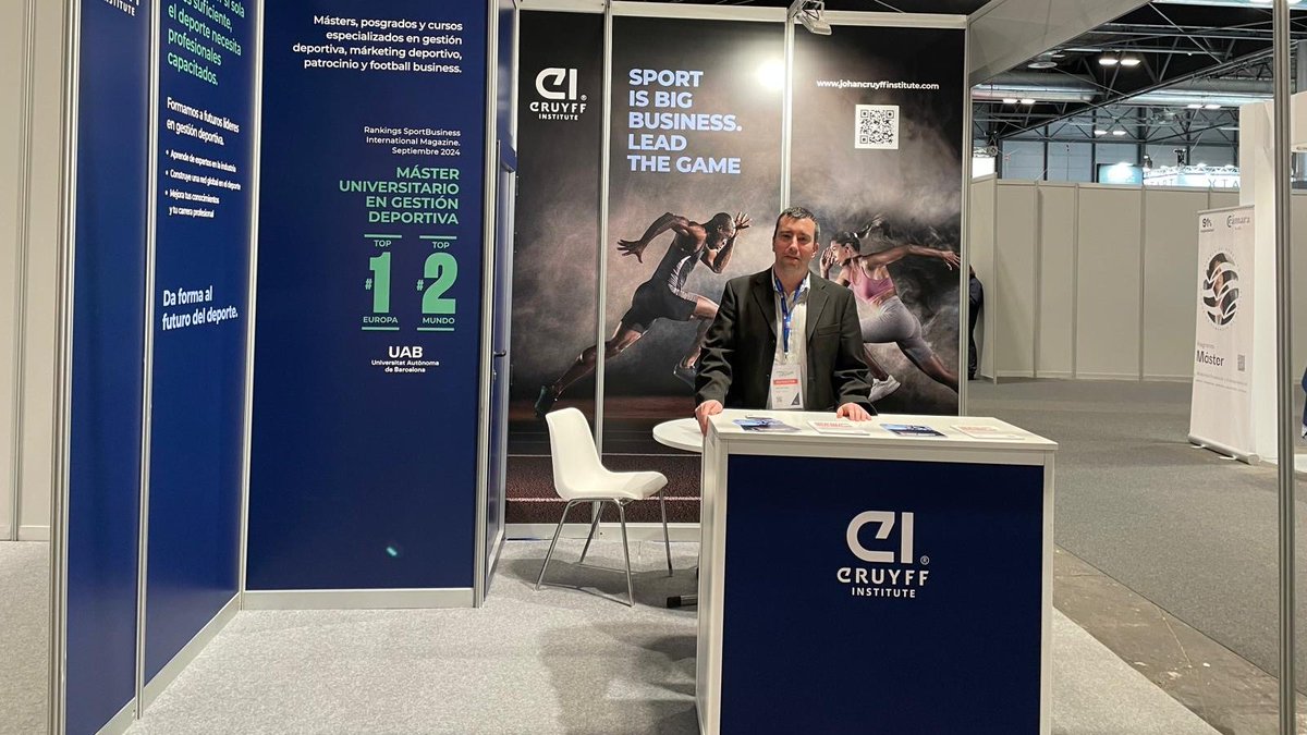 CruyffInstitute's tweet image. We’re ready for the #EducationWeek at @IFEMA #Madrid!

Visit us at our stand at the Postgraduate and Continuing Education Exhibition to learn about our programs in #SportManagement, #SportMarketing, #Sponsorship, and #Football.

We’re waiting for you!