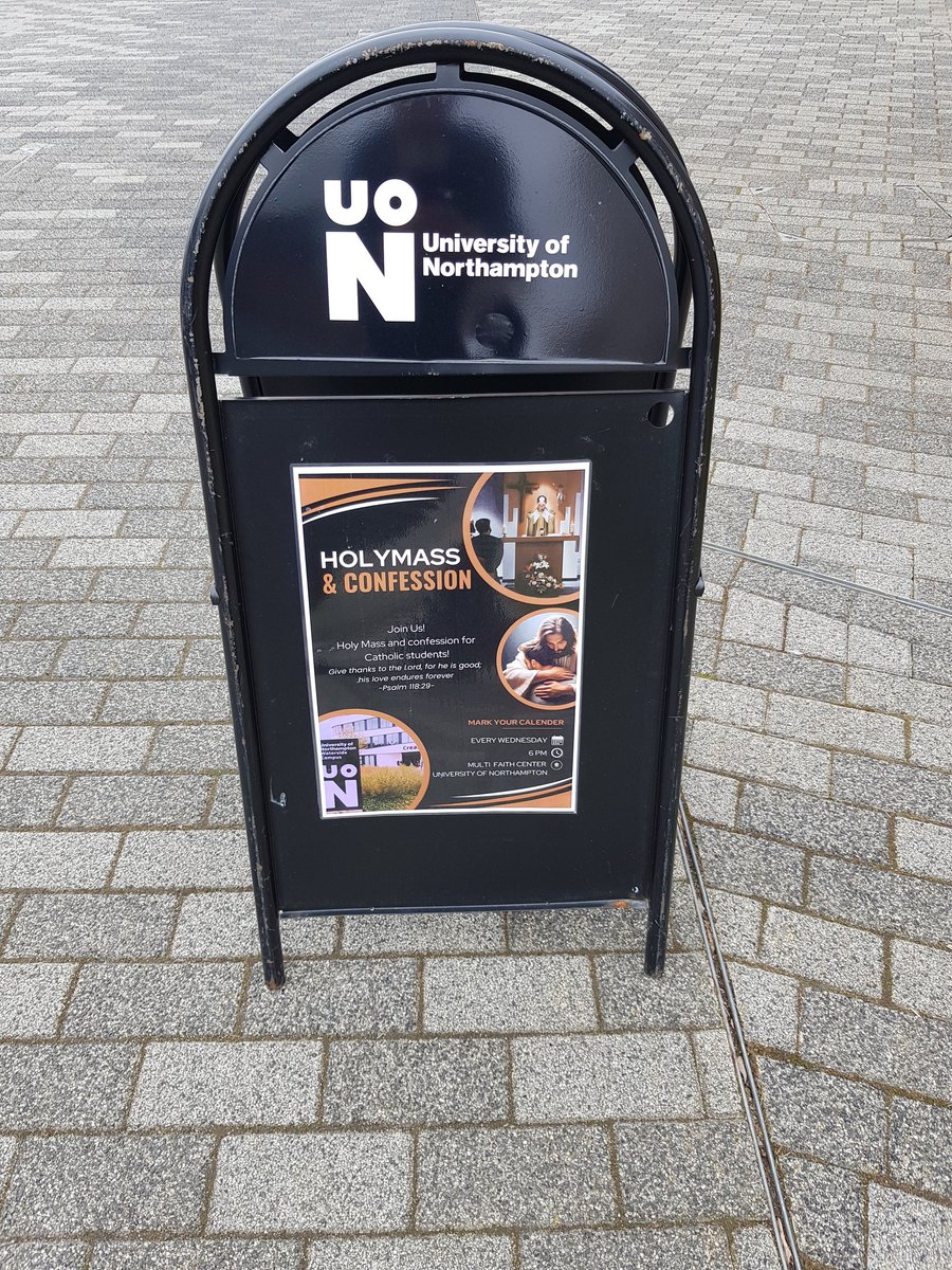 Chaplain at UON (@chpuninorthants) on Twitter photo #GoodMorning Another Wednesday, and Fr Ditto will be in for Mass later here at <a href="/UniNorthants/">UniofNorthampton</a>. Me, I'll be loitering with intent in the LH, near The Ground much of the day. Carry On! #GoodMorning Another Wednesday, and Fr Ditto will be in for Mass later here at <a href="/UniNorthants/">UniofNorthampton</a>. Me, I'll be loitering with intent in the LH, near The Ground much of the day. Carry On!