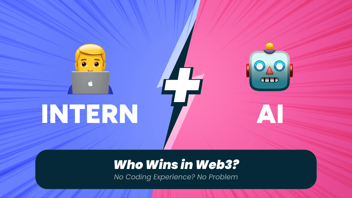 LightLinkChain's tweet photo. 1/5 Intern x AI: The chaos begins 👨‍💻🤖

I’m officially building a free NFT claim page using AI + the LightLink Bolt plugin—with basically zero coding experience

If you’ve ever said “I wanna build something in Web3 but idk how to code”—same

Let’s see how this goes 👇 https://t.co/y6WVupxhYh