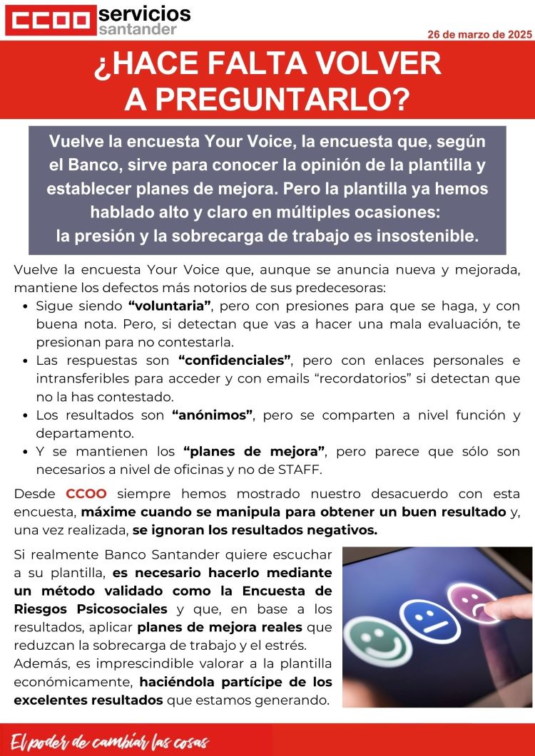 CCOO Banco Santander tweet media