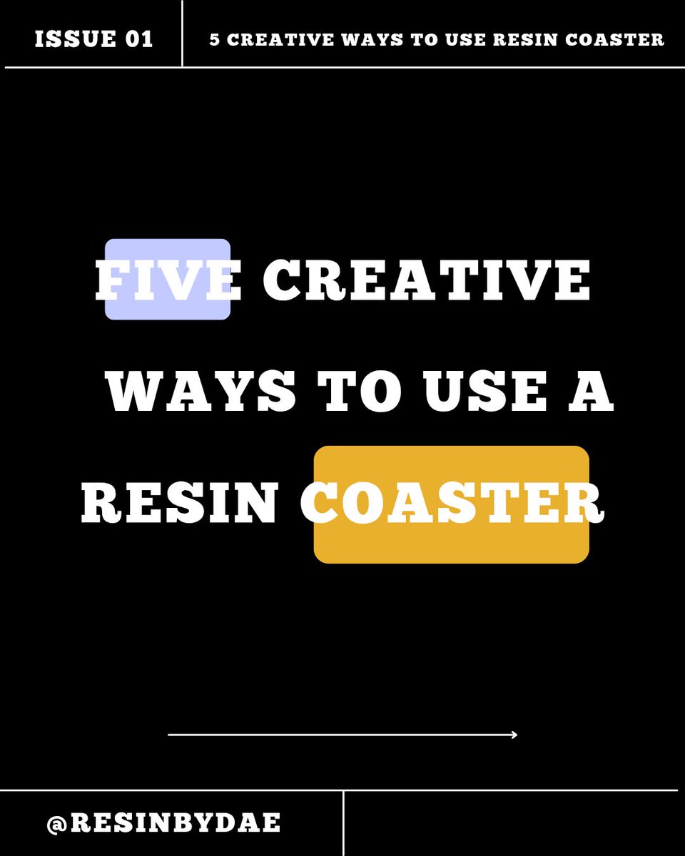 resinbydae's tweet photo. What other ways would you use one in your space?

•••••••
@_DammyB_
#resinbydae #resincoaster #resininlagos https://t.co/x4OyYDe9Hn