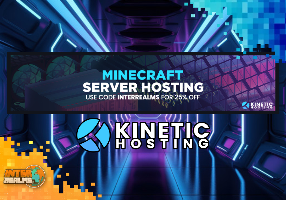 The InterRealms (@theinterrealms) on Twitter photo ✨ Our server is running better than ever, and we are having fun every day!
We would love to say big thanks to our Sever provider <a href="/Kinetic_Hosting/">Kinetic Hosting</a>!
If you would like to use Server from Kinetic, use code INTERREALMS and get 25% off for the first month:
- kinetichosting.net ✨ Our server is running better than ever, and we are having fun every day!
We would love to say big thanks to our Sever provider <a href="/Kinetic_Hosting/">Kinetic Hosting</a>!
If you would like to use Server from Kinetic, use code INTERREALMS and get 25% off for the first month:
- kinetichosting.net