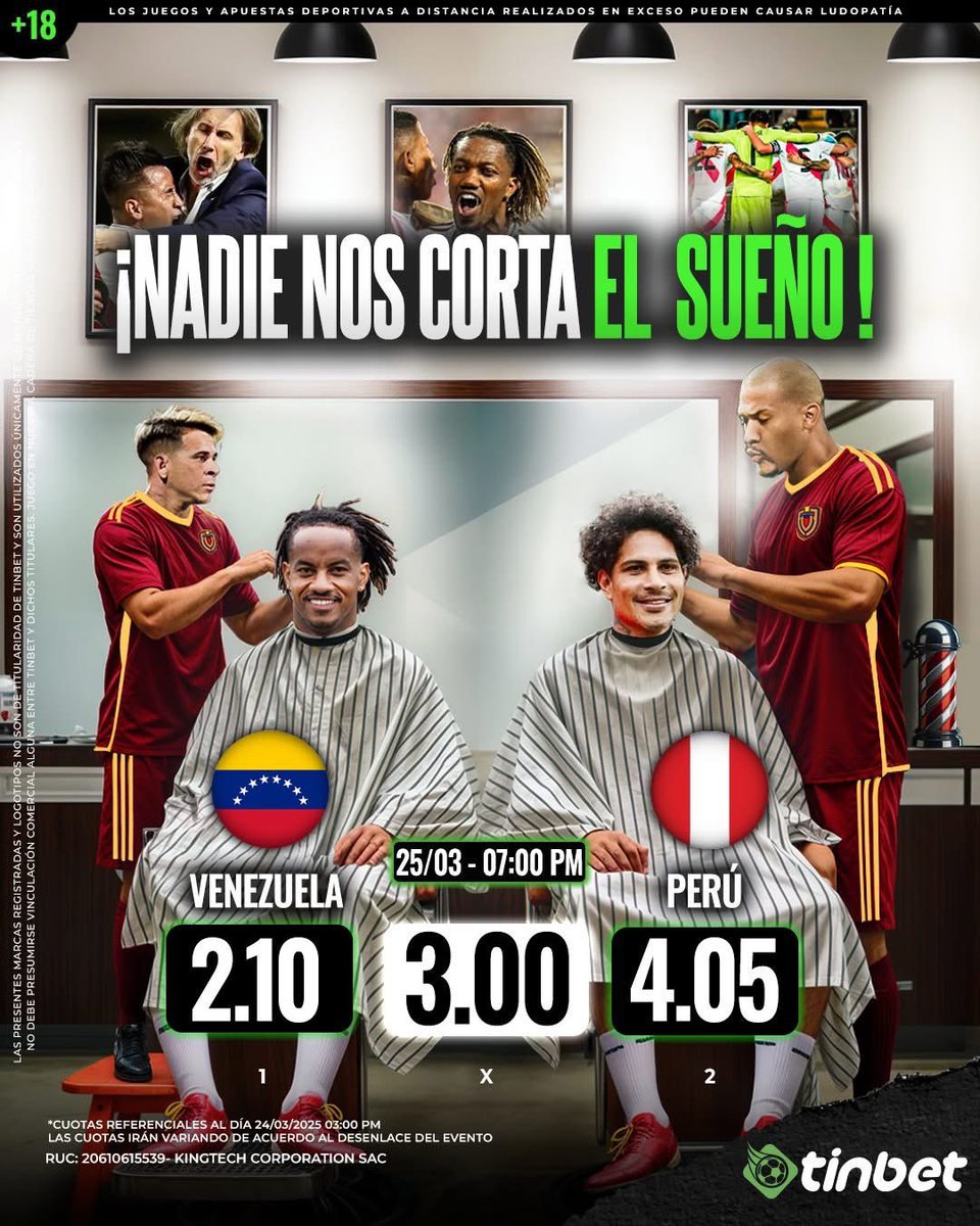 La respuesta de Salomón Rondon y Soteldo a los peruanos. 🇻🇪💈

Efectivamente, es cine. 🚬