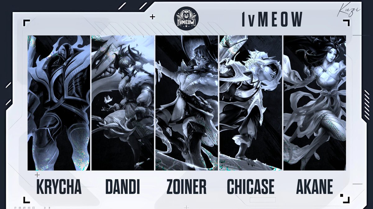 Skład wll i inne przyszle ligii🤫
Top: Krycha <a href="/reigarddd/">Krycha</a> 
Jungle: Dandi <a href="/Dandi2k/">Dandi</a> 
Mid: Zoiner <a href="/zooiner2/">zoiner2</a> 
Adc: Chicase 
Support Akane <a href="/kaktvsowy/">Akuma</a> 
😎

W <a href="/DLL_OfficialAcc/">DzentelmenskaLigaLola</a> zamiast Krychy na topie gra
KDNS <a href="/Kdns3/">Kdns</a>