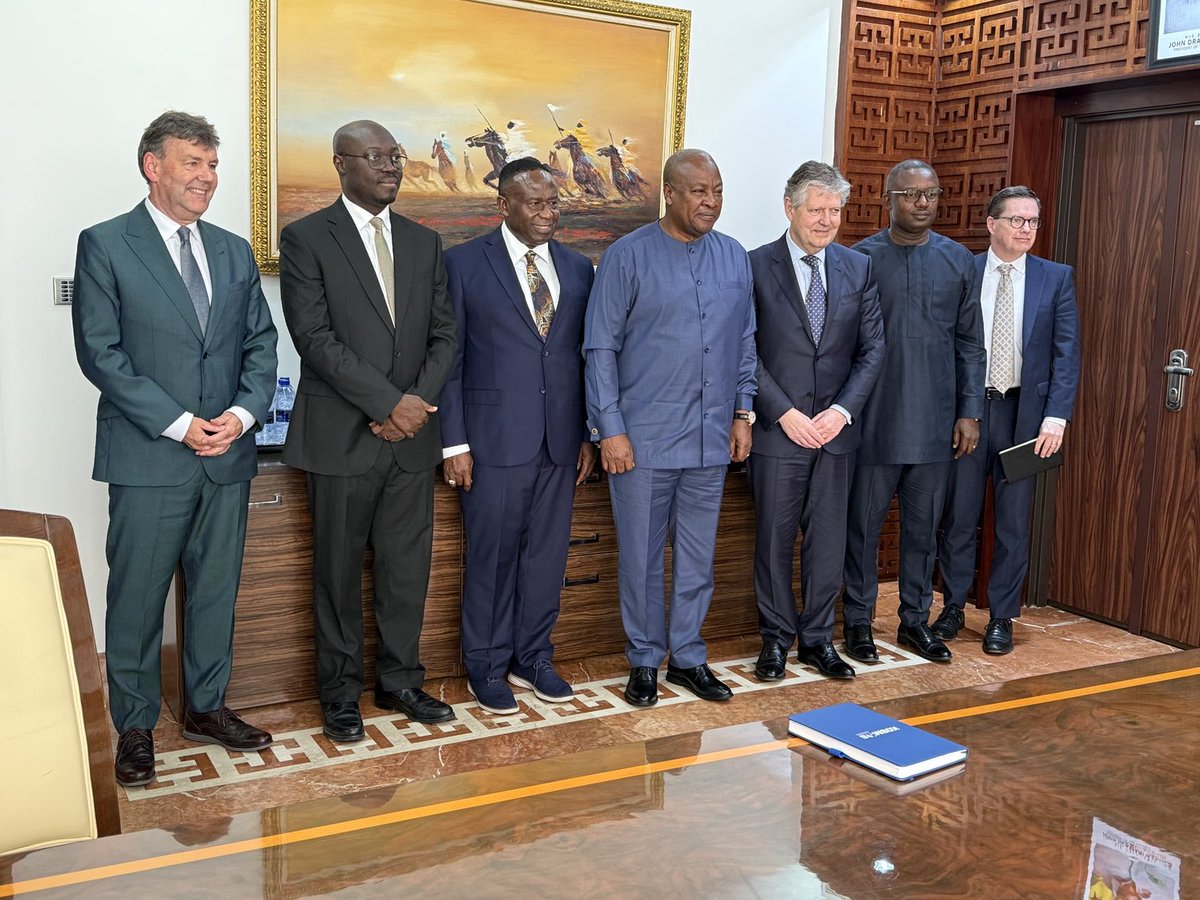 President John Dramani Mahama assures Kosmos Energy, Ghana that Ghana is indeed open for business.
#MahamaThePresident