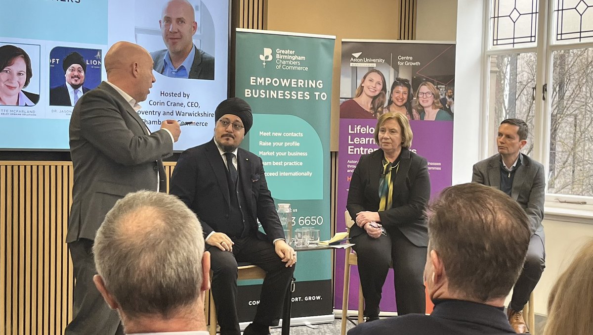Steve Allen (@steve_d_allen) on Twitter photo Interesting presentation <a href="/AstonUniversity/">Aston University</a> Centre for Growth by <a href="/GrBhamChambers/">GreaterBhamChambers</a> <a href="/BCCCmembers/">BlackCountryChamber</a> on the West Midlands Business Commission ‘One year on’ in which we heard from @RicParkerLab & BCWM Commissioners on the prospects for growth in the region. Interesting presentation <a href="/AstonUniversity/">Aston University</a> Centre for Growth by <a href="/GrBhamChambers/">GreaterBhamChambers</a> <a href="/BCCCmembers/">BlackCountryChamber</a> on the West Midlands Business Commission ‘One year on’ in which we heard from @RicParkerLab & BCWM Commissioners on the prospects for growth in the region.