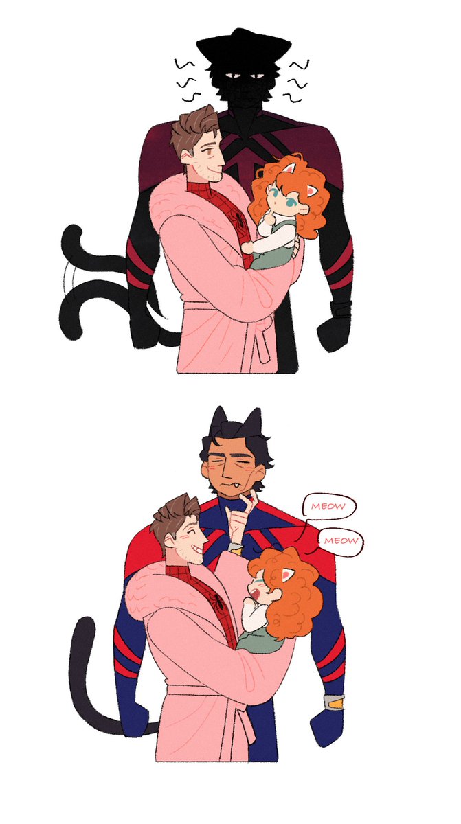 #spiderdads
meow～
