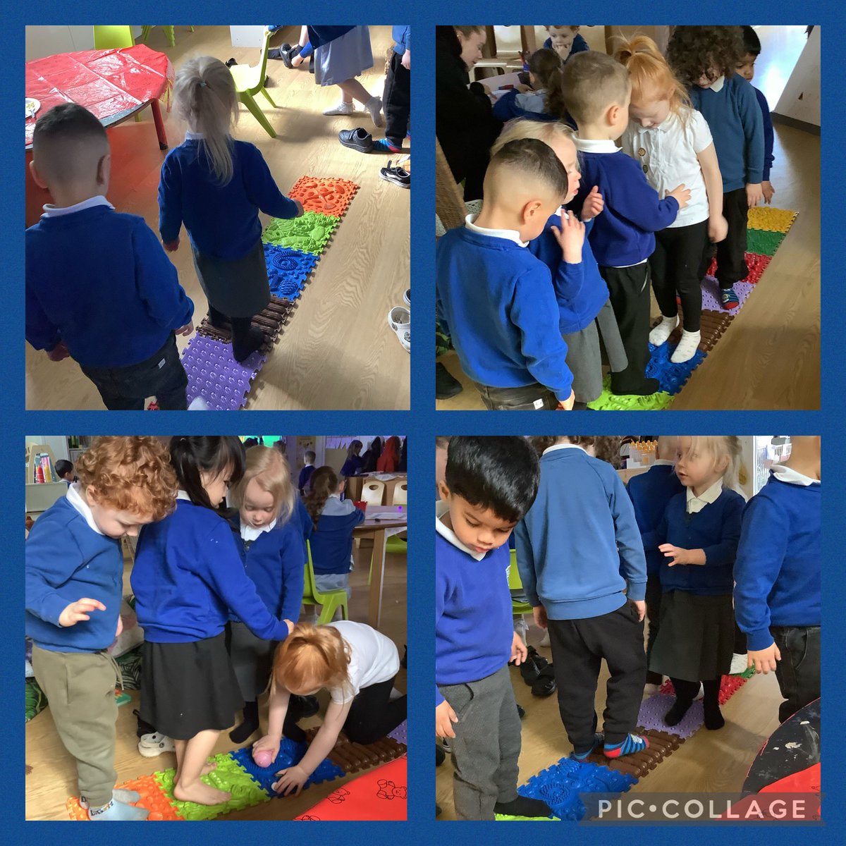 Riverside Acorns (@rps_acorns) on Twitter photo Acorns are having a wonderful sensory exploration this morning, using their feet to experience different textures. 🦶🏽<a href="/Riverside_Pri/">Riverside Primary</a> Acorns are having a wonderful sensory exploration this morning, using their feet to experience different textures. 🦶🏽<a href="/Riverside_Pri/">Riverside Primary</a>