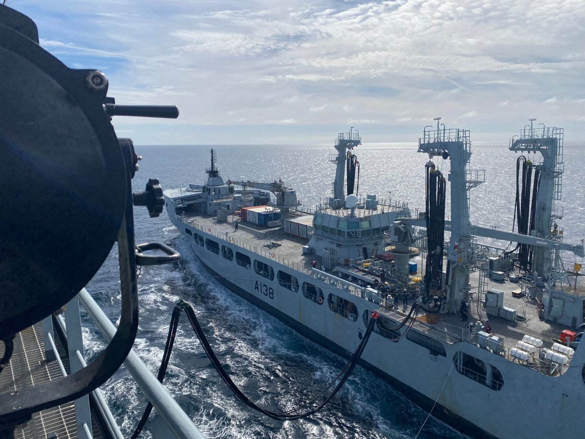 UK Forces Tracker (@ukforcestracker) on Twitter photo RFA Tidesurge conducting assurance RAS with Tideforce in the South Coast Exercise Areas.
(Src/img: <a href="/RFATideforce/">RFA Tideforce</a>) RFA Tidesurge conducting assurance RAS with Tideforce in the South Coast Exercise Areas.
(Src/img: <a href="/RFATideforce/">RFA Tideforce</a>)