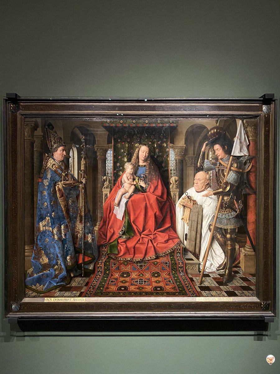 ヤン・ファン・エイクの《ファン・デル・パーレの聖母子》は油彩表現の