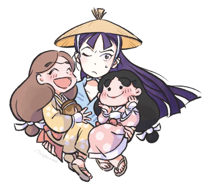 「急ぎますよ、姫」 厳禁トリオ リクエストです