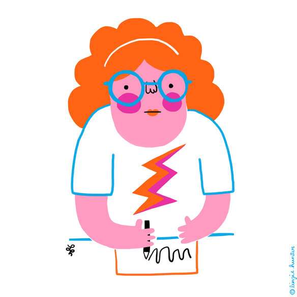 Linzie Hunter (@linziehunter) on Twitter photo Drawing. Drawing.