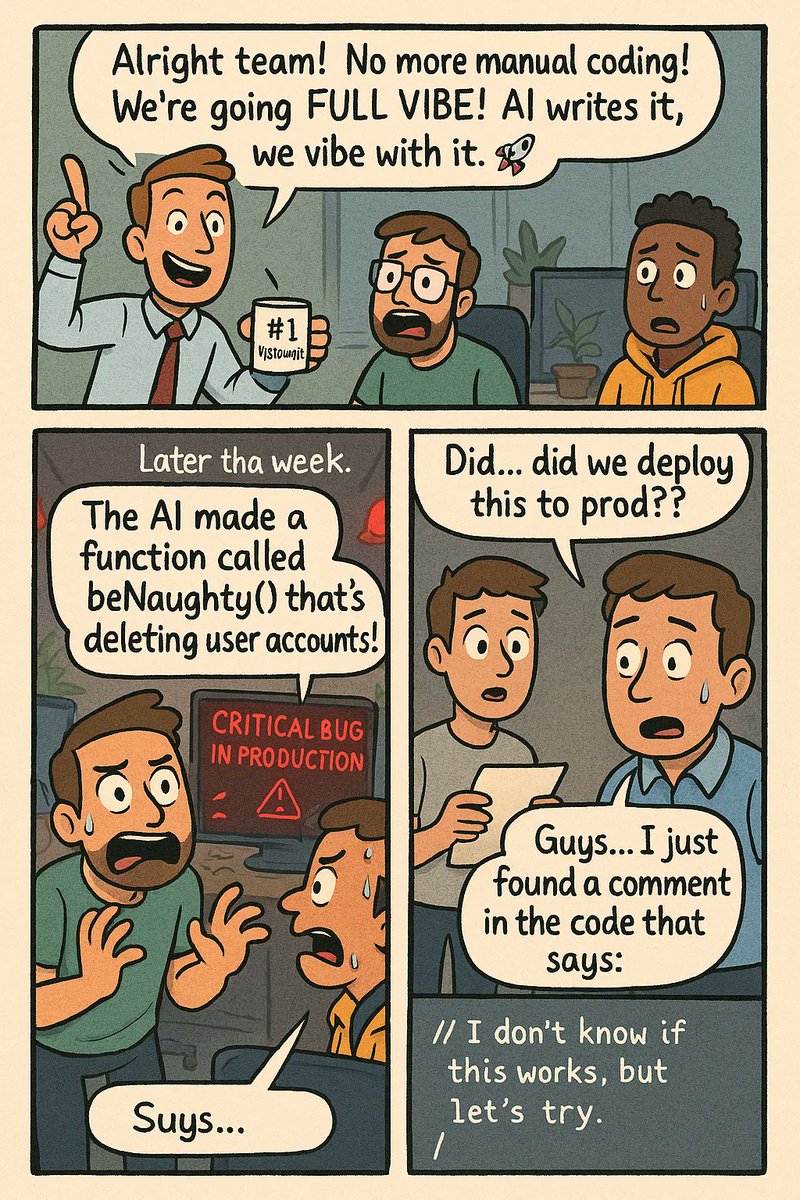 This comic is completely generated by AI. Yes, the new image generator update in GPT-4o is insane! 🚀

The most impressive thing about this update is that the text looks much better than in previous image models. I even tried generating posters, infographics, and even food