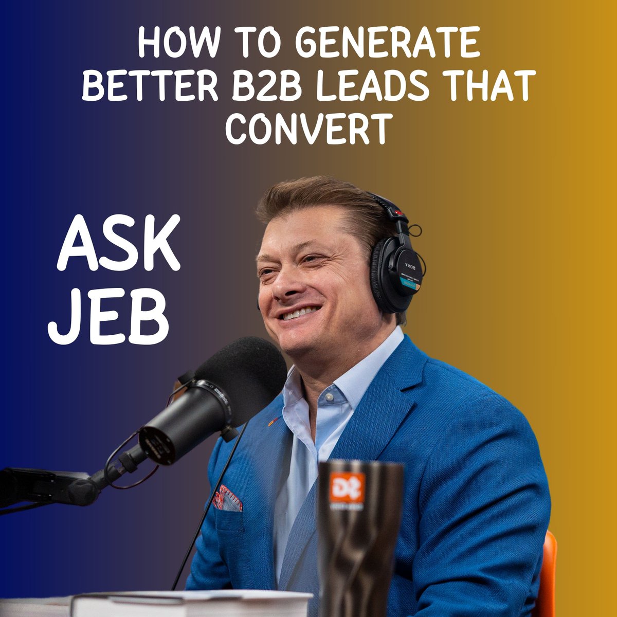 Tune into today's Ask Jeb! 

Most sales teams don’t have a lead problem. They have a speed problem.

If you’re too slow, too reactive, or too caught up in “strategy” while your leads go cold, you’re losing money.

Tune into tomorrow's Ask Jeb as I sat down with Wes Parker to