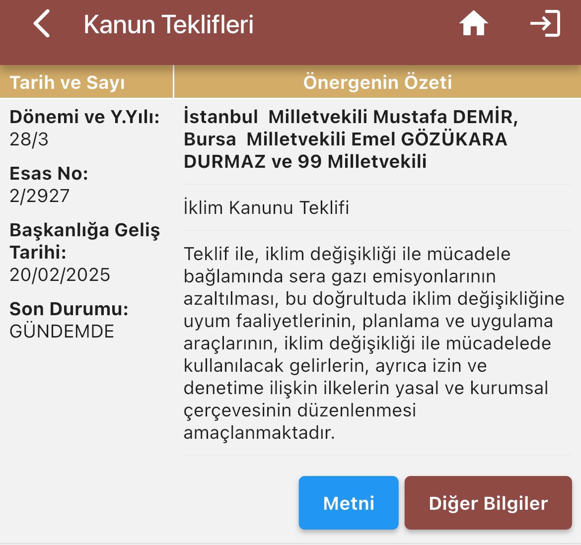 Bu kargaşa ve gürültü ortamında İklim Kanunu perdelenmek suretiyle TBMM’den geçmemelidir!

Milletvekilleri bu kölelik kanununa RET oyu vermeli, dolaylı olarak egemenliğimizi ilgilendiren böylesine önemli bir konuyu günübirlik siyasete feda etmemelidir.

#İklimKanunuKöleliktir
