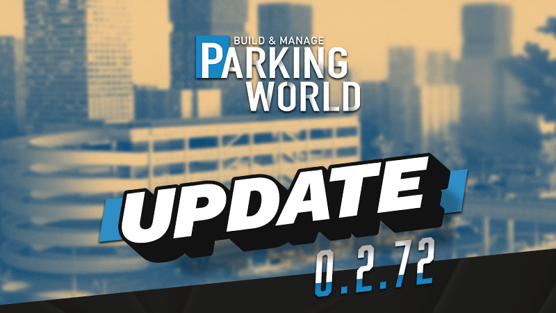 The new Parking World patch brings major performance boosts, bug fixes, and gameplay improvements! 🅿️🚗

Highlights: 
- Better rendering &amp; 1.39 GB less texture memory 
- Smarter NPC behaviour &amp; improved UI scaling 
- Fire gameplay returns from Scenario 5 🔥

Update now and enjoy!