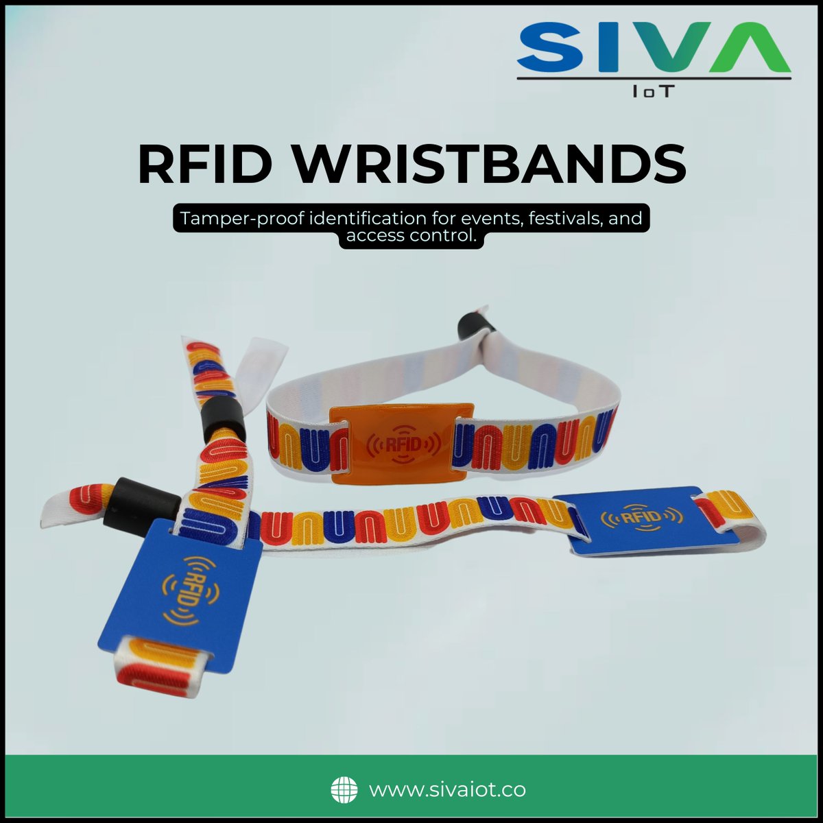 With RFID technology for secure access control, these vibrant, tamper-proof wristbands are the perfect choice for festivals, concerts, and conferences. They enable efficient entry management, real-time tracking, and seamless attendee authentication, ensuring a smooth experience.