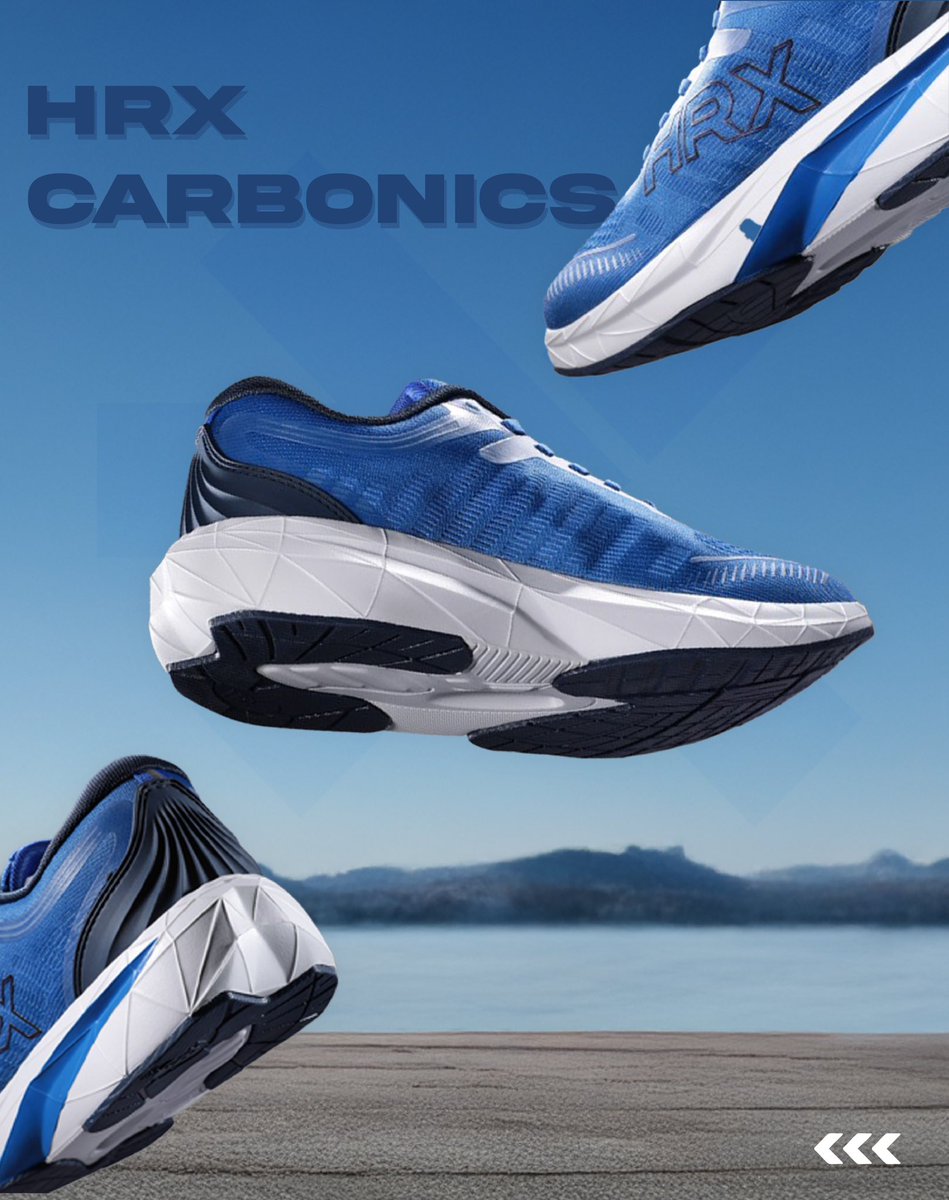 Be it short sprints - or your long distance runs, the HRX Carbonics are for every stride 🏃🏻‍♂️ 

Shop now: bit.ly/HRXCarbonicSho…