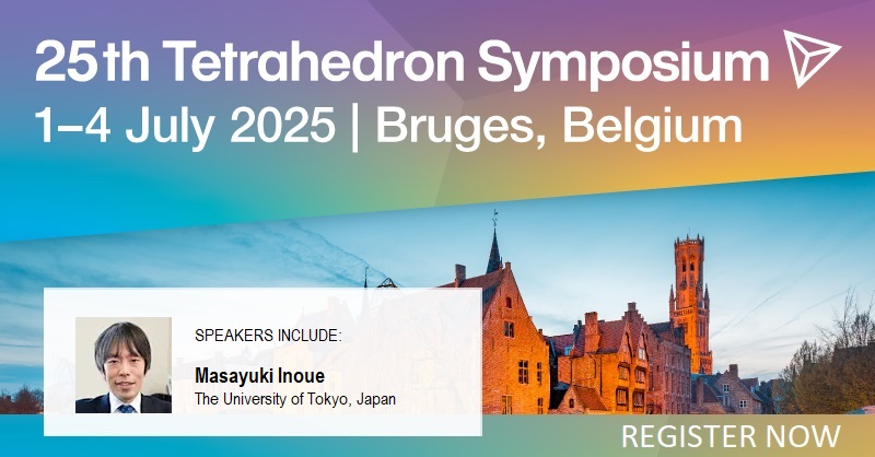 TetrahedronSymp's tweet image. Masayuki Inoue (@UTokyo_News_en) University of Tokyo, Japan to give plenary talk on #TotalSynthesis of highly oxygenated natural products at #TETSymp. Poster abstract submission open until 30 May. Register now at bit.ly/TETR2025