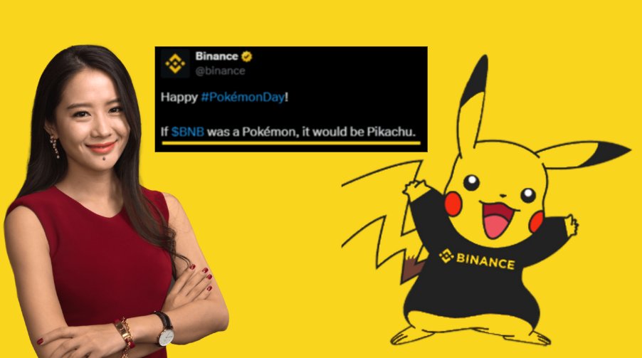 Do you remember this post by binance <a href="/heyibinance/">Yi He</a>?

And the bigger question, do you like Pokemon??

Anyway. Pikachu loves you 💛