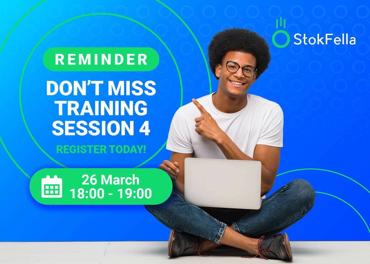 StokFellaSA (@stokfellasa) on Twitter photo Join us tonight, 26 March 2025 at 6 PM for the last session in our training series! We’re diving into group management, statements, and banking details to help you stay in control of your finances. 🔗 Don’t miss out— there's still time to secure your spot! bit.ly/StokFellaTrain… Join us tonight, 26 March 2025 at 6 PM for the last session in our training series! We’re diving into group management, statements, and banking details to help you stay in control of your finances. 🔗 Don’t miss out— there's still time to secure your spot! bit.ly/StokFellaTrain…