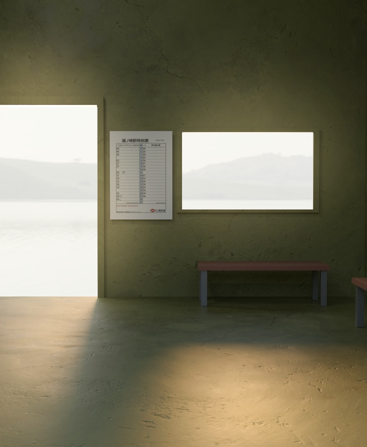 FuukaKobayashi's tweet photo. 無人駅 #b3d https://t.co/LaBsUzaFD0