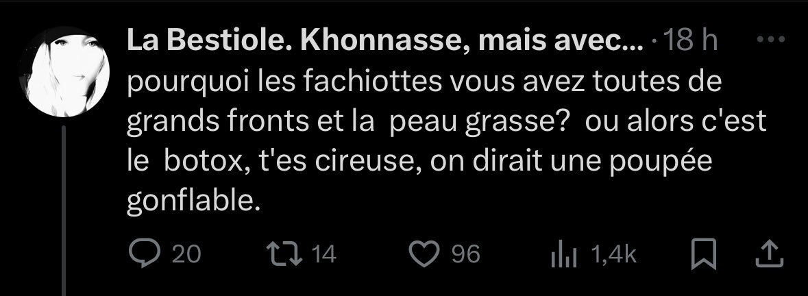 louise_morice_'s tweet image. Ce n’est pas la première fois que je vois des commentaires particulièrement dégueulasses contre les femmes de droite.

Cette fois, c’est sous la vidéo promotionnelle de ma collègue @DorineRouyer.

Encore une fois, la preuve est faite : la haine vient principalement de cette