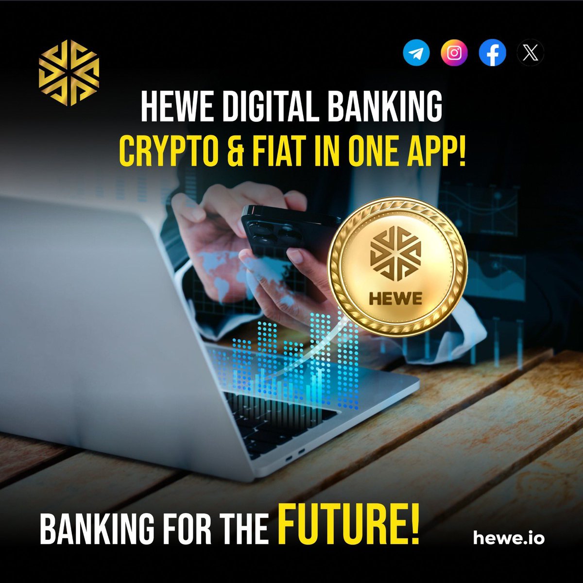 heweofficial's tweet photo. π³π Spend crypto, withdraw Fiat!
The HeWe Mastercard App lets you manage your digital assets effortlessly, whether youβre shopping, paying bills, or withdrawing cash.
The future of banking is here! ππ°
#HeWeMastercard #CryptoToFiat #BankingRevolution #SpendCrypto https://t.co/SUh1ldtZ1N
