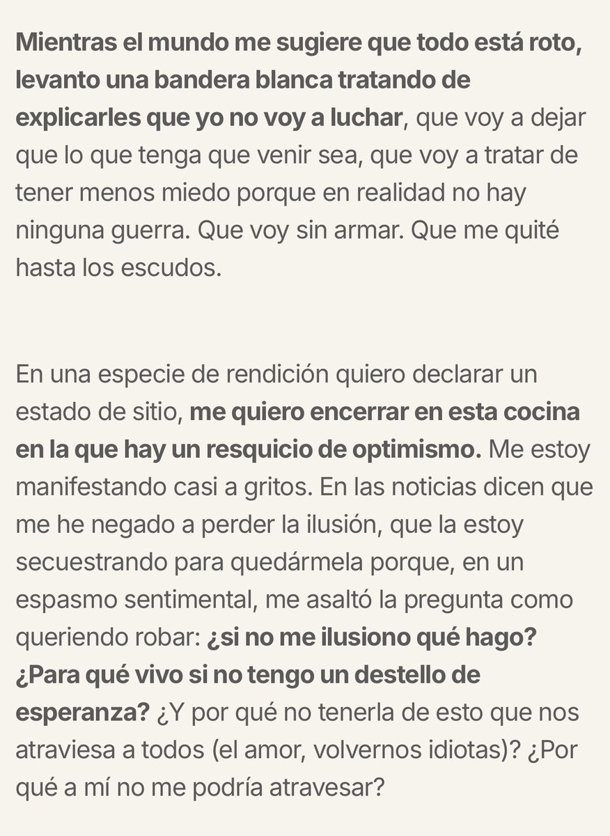 Vuelve ‘no sex in the city’ y esta semana me dio por ilusionarme.