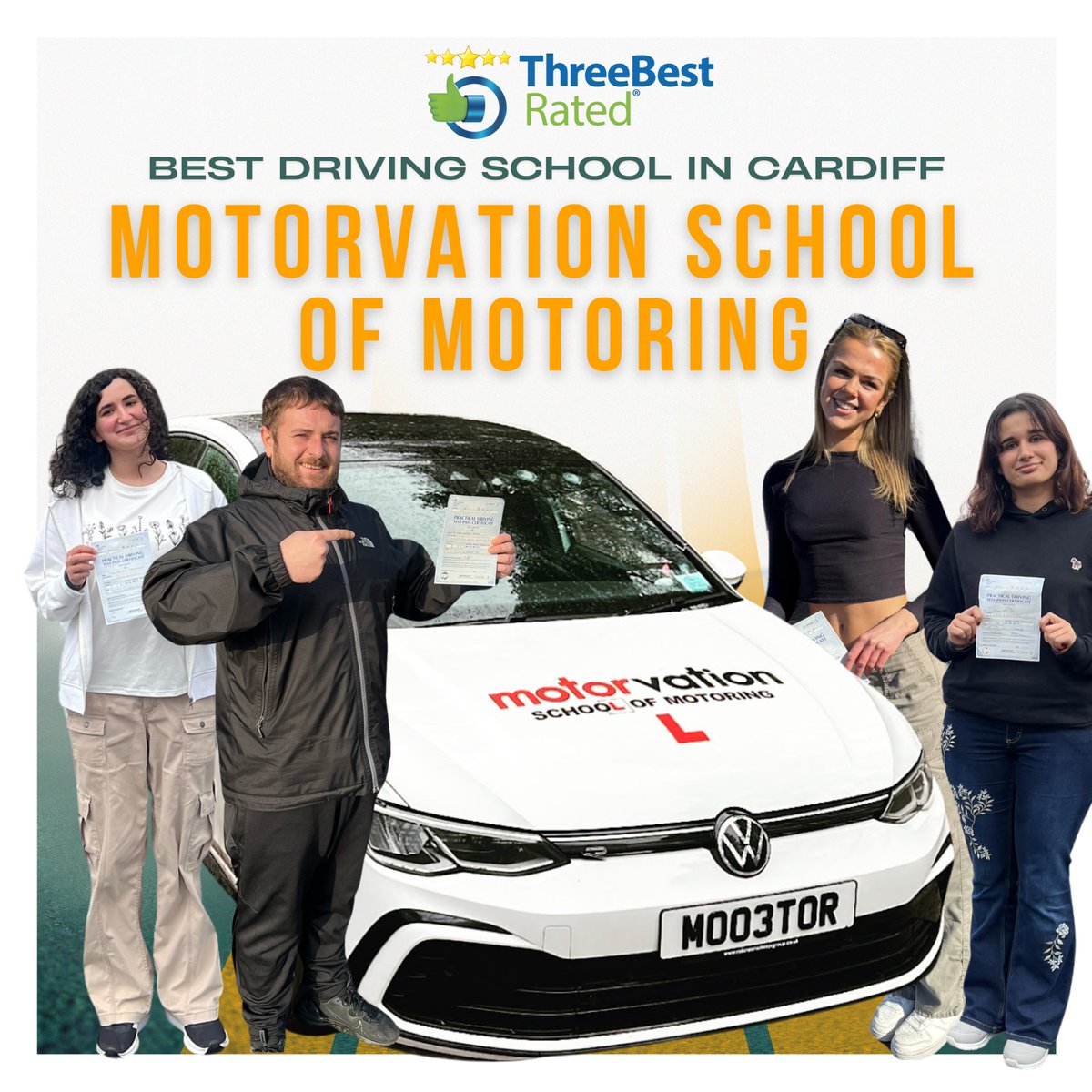 threebestrated's tweet image. 🚗 Master the Road with the Best! Congrats to Motorvation School of Motoring for being the top driving school in Cardiff! 🎉
📍 threebestrated.co.uk/driving-school… 🚦
#bestdrivingschool #topdrivingschool #learntodrive #DrivingLessonsUK #safedriving #drivinginstructor #DriveWithConfidence…