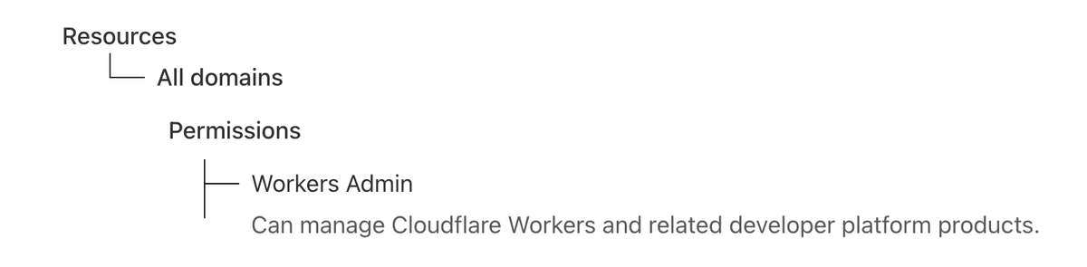 Adam Janiš (@adam_janis) on Twitter photo 🫠 <a href="/CloudflareDev/">Cloudflare Developers</a> So I have to grant "All domains" scope if I only want to add Cloudflare Pages/Workers permissions, without a domain?
We are giving Pages a shot from time to time, but the lack of least privilege access control is a blocker for any serious usage (makes me sad) 🫠 <a href="/CloudflareDev/">Cloudflare Developers</a> So I have to grant "All domains" scope if I only want to add Cloudflare Pages/Workers permissions, without a domain?
We are giving Pages a shot from time to time, but the lack of least privilege access control is a blocker for any serious usage (makes me sad)
