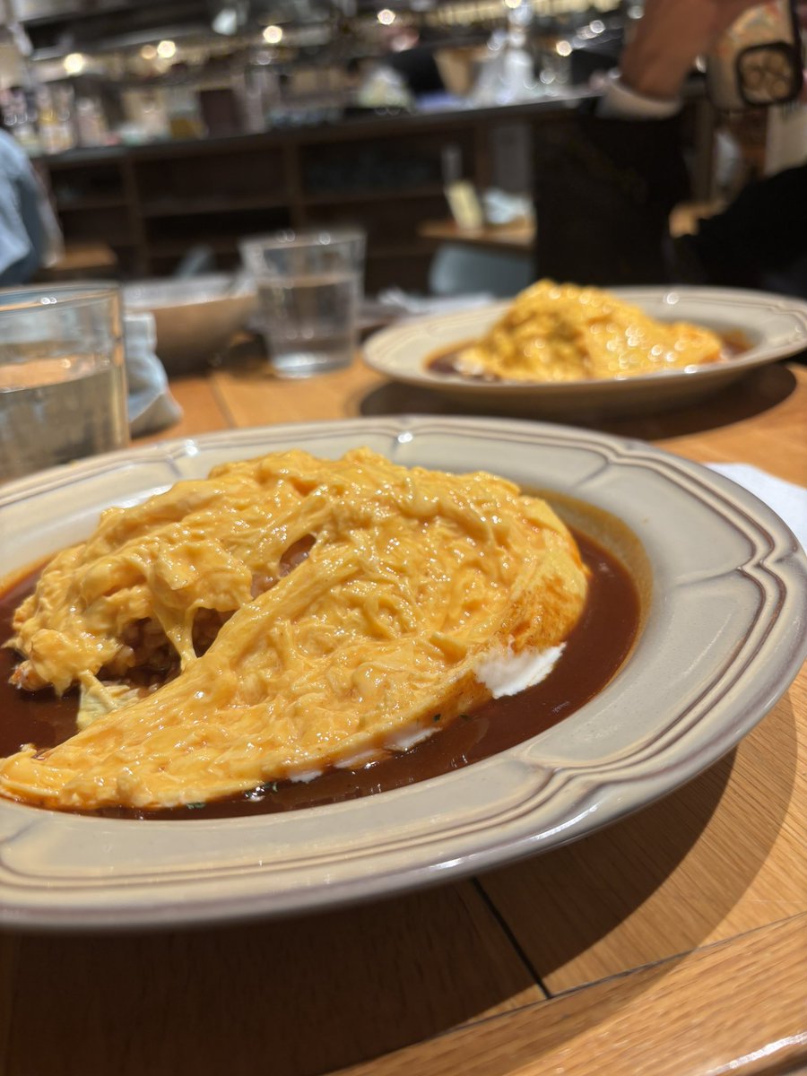 初<a href="/chame_kun5/">ちめくん🍫</a> と会った！
オムライス！🥚
 #オムライス