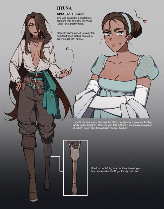 [siren/pirate au]info #hyuluka 