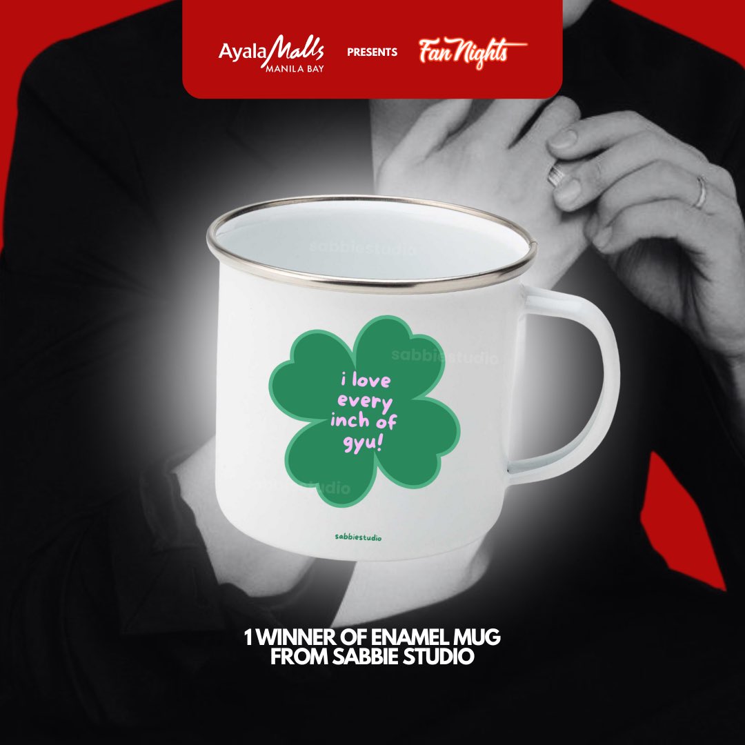 kmgloveclvb's tweet photo. Sabbie Studio x #406ReasonsWhy 🥀

Time for an enamel mug giveaway! 🍃 Just reply with a photo of Mingyu below. 1 entry per account only! Also, mbf me, @sabbiesells and @sabbiestudio ❤️

This ends on Sunday, 03/30 so good luck to everyone! Winner must claim it on dday. See you! https://t.co/WcqxZ5zrfD