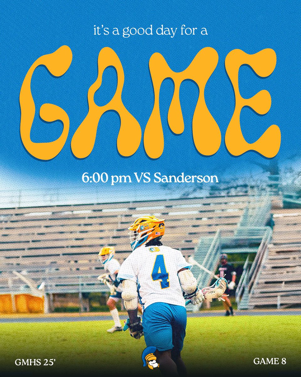 GAMEDAY
🆚: Sanderson 
🕰️: 6:00
📍: Trojan Stadium
🎟️: GoFan or Trojan Passes