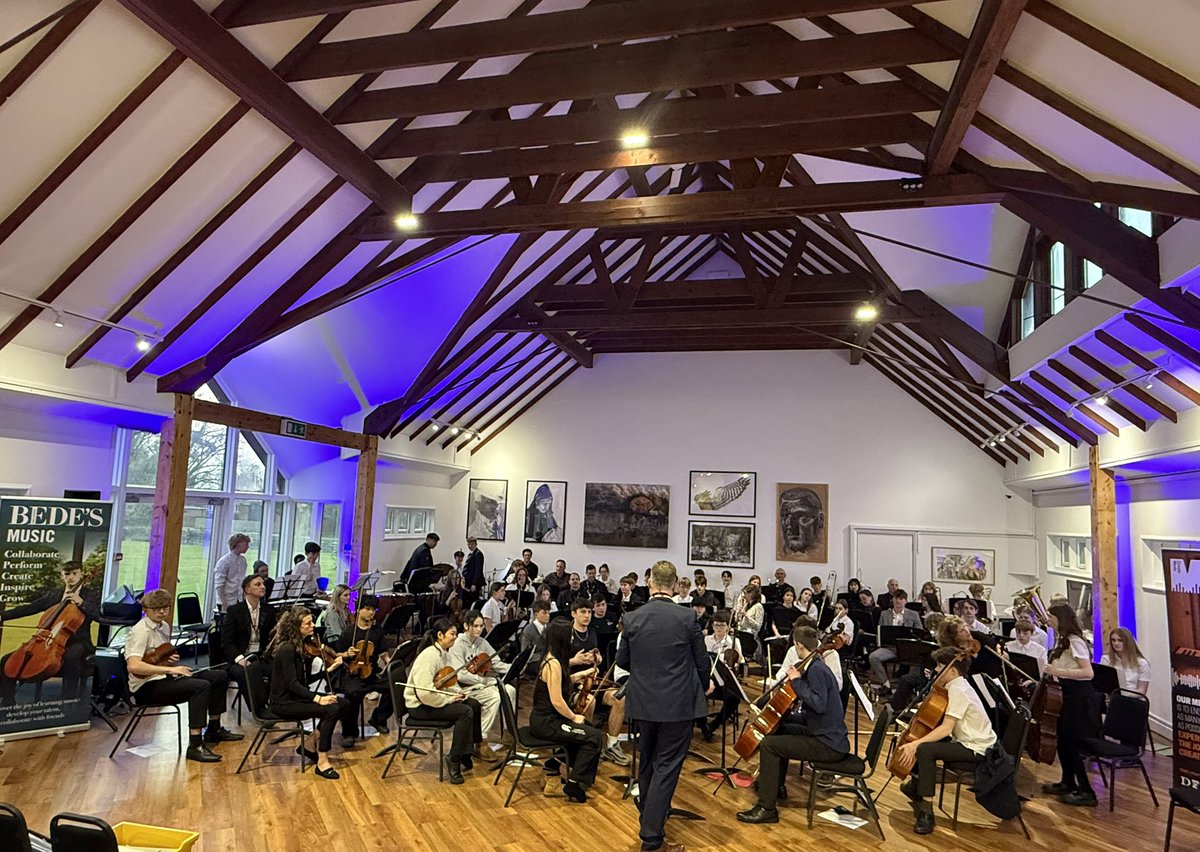 Collaboration and partnership with <a href="/createmusicUK/">Create Music</a> on Monday - such brilliant music making, and in our newly-refurbished Recital Room! <a href="/bedesnews/">Bede's Senior School</a>