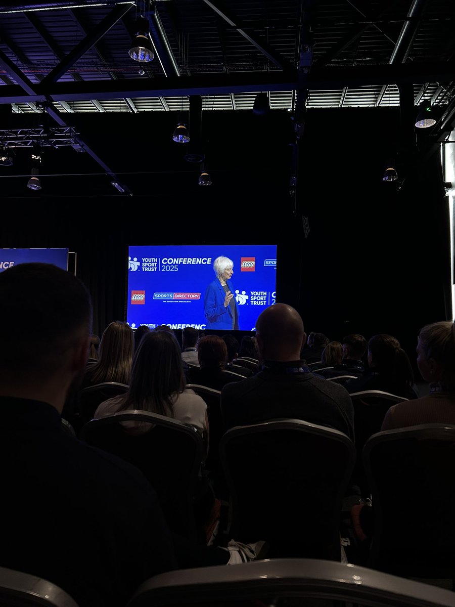 “Sport was my third parent,” powerful words from our first keynote of the day Baroness Sue Campbell 🙌❤️

#YSTconference