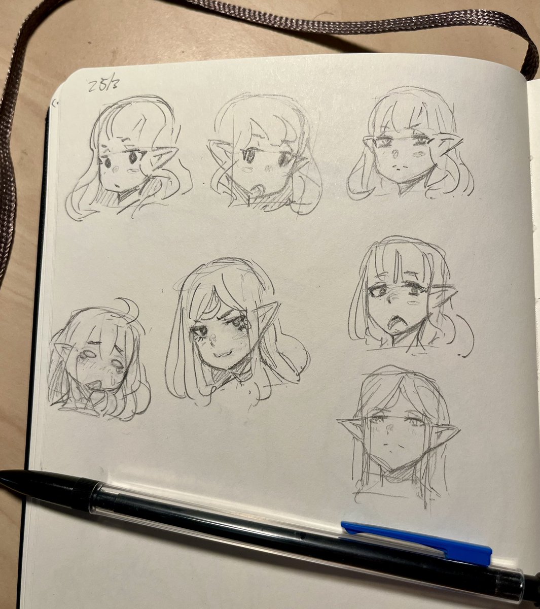 Face exploration!✨

I'm trying to find out how stylized and simplified I want the features of the head to be. I do find myself gravitating towards more stylized faces.
I think I just enjoy the more simplified read of the face. Makes the face and expression feel more clear.