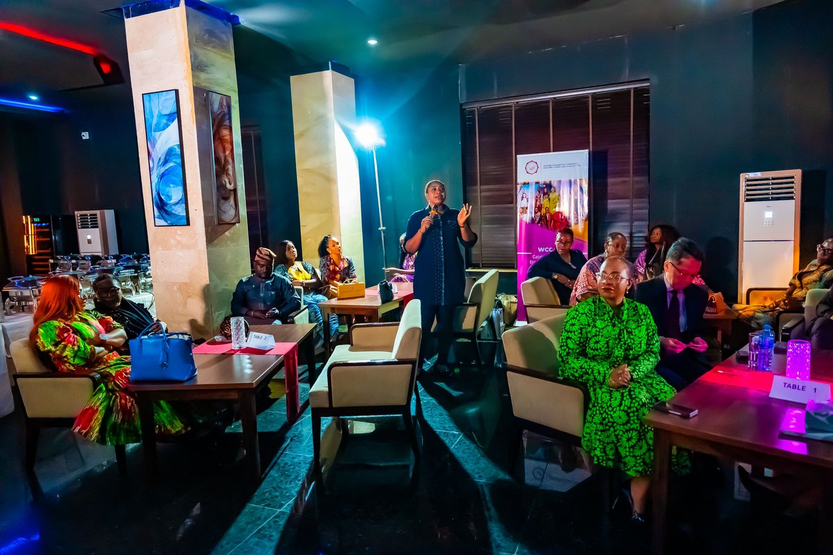 In celebration of Women’s Month, @wccima_ng hosted a special dinner with leading Nigerian women exporters, including @lelook_bags , @maknisy , and brandpreneur , alongside His Excellency, the Ambassador-designate of Japan to Nigeria,
