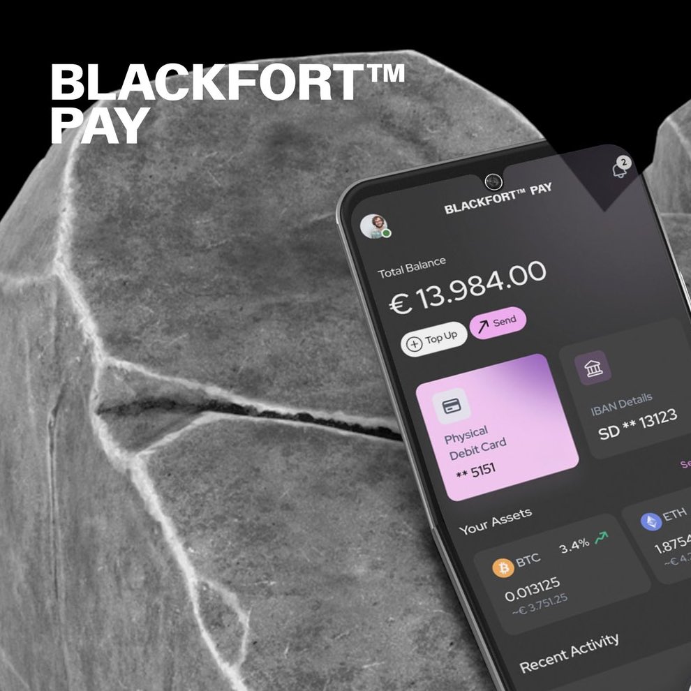 stefanbxn's tweet image. The Team is working hard on @BlackfortPay 🤖💪🏼

We know the pain points of the market; spending crypto, managing compliance, paying bills; it’s still a mess with most platforms. Not all. But most. This is due to the offering being too heavy on the fiat part or crypto part. A good…