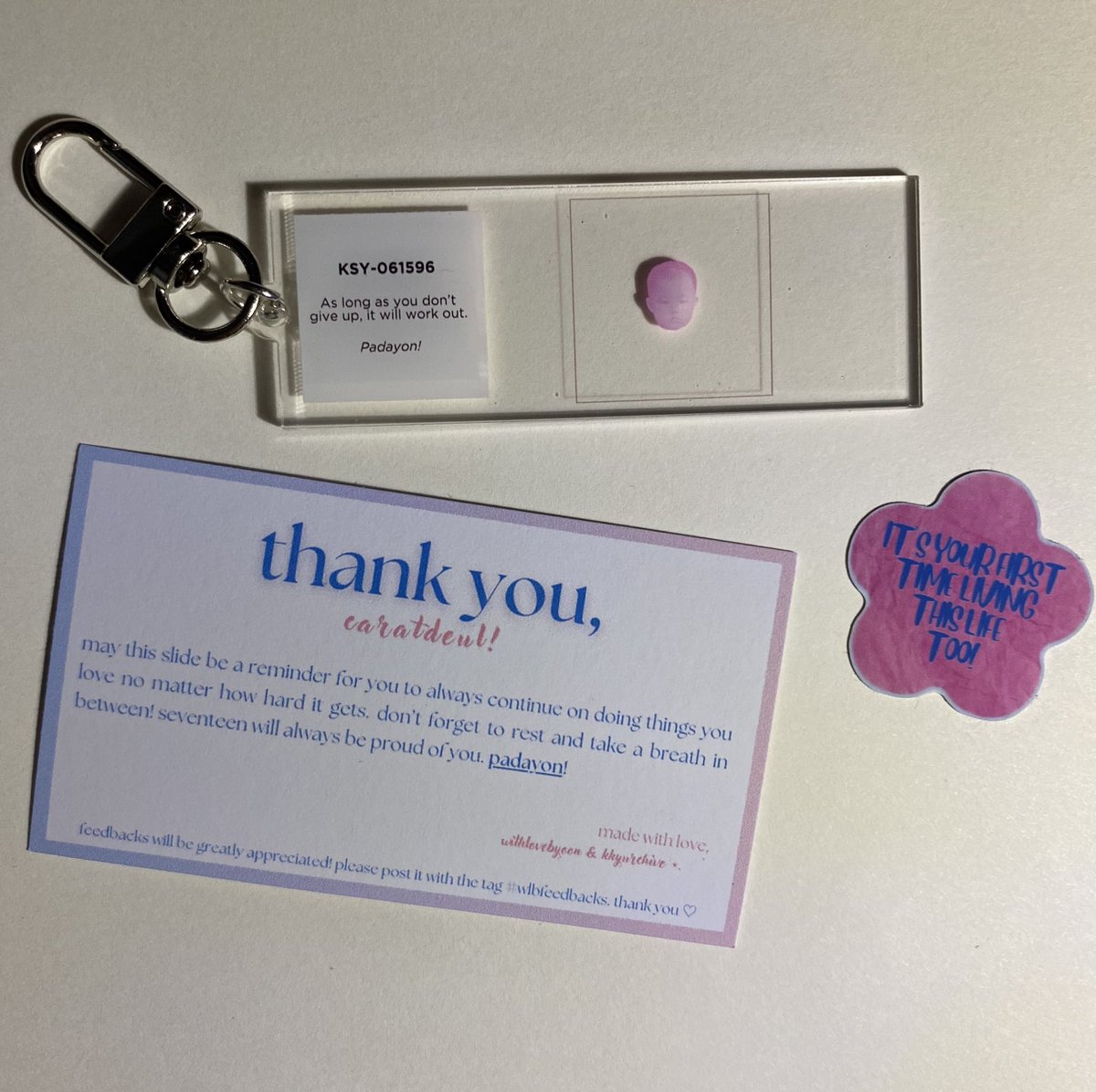 hoonhauIs's tweet photo. happy mail from @withlovebyoon !
โ my medtech and carat heart is sooo happy!! super smooth ng transaction and thank you for packing it safely, luvvv it ๐ซถ๐ผ
#wlbfeedbacks https://t.co/MDKsEQvG2N