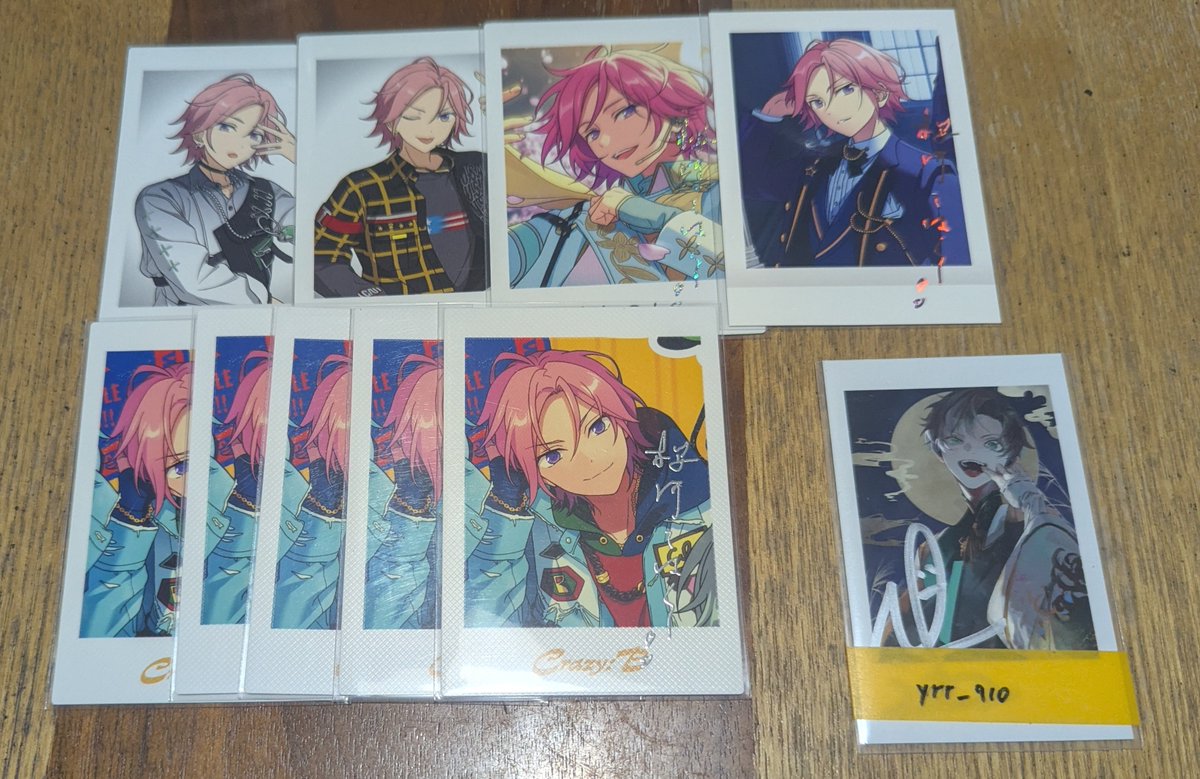 yrr_910's tweet photo. @me_p4z 返事が遅くなってしまい申し訳ありません。
当方の出せるものが画像内のものになるのですが、ご入用のものはありますでしょうか？ https://t.co/gG1HojiocP