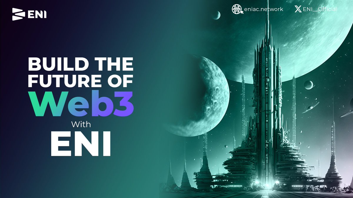 ENI__Official's tweet photo. 🚀 Ready to vibe with the future of Web3? Check how #ENI is leveling up blockchain tech. Spoiler alert: It's fire! 🔥 

Learn more➡️
https://t.co/MI4q1qs5sT

#ENIACNetwork #BlockchainInnovation #Web3Revolution https://t.co/iVMM0iH019