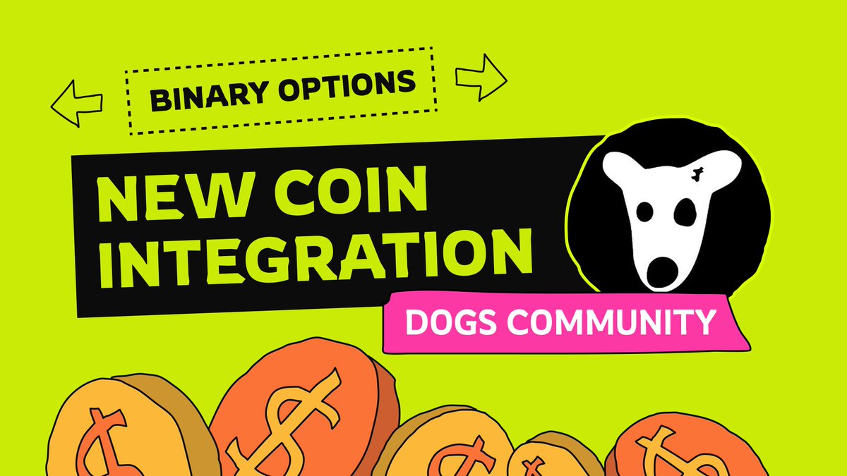 WagmiHub's tweet image. WAGMI HUB x $DOGS 🐶

@realDogsHouse, the first and favourite Telegram’s memecoin on TON has officially joined WAGMI HUB’s Binary Options game!

$DOGS is more than just a meme, with a growing ecosystem, real use cases, and a vibe that sticks, it has become a symbol of TON.

Will