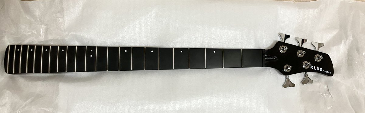 My New Gears… KLOS Guitars F-Series Bass Neck - Upgrade your