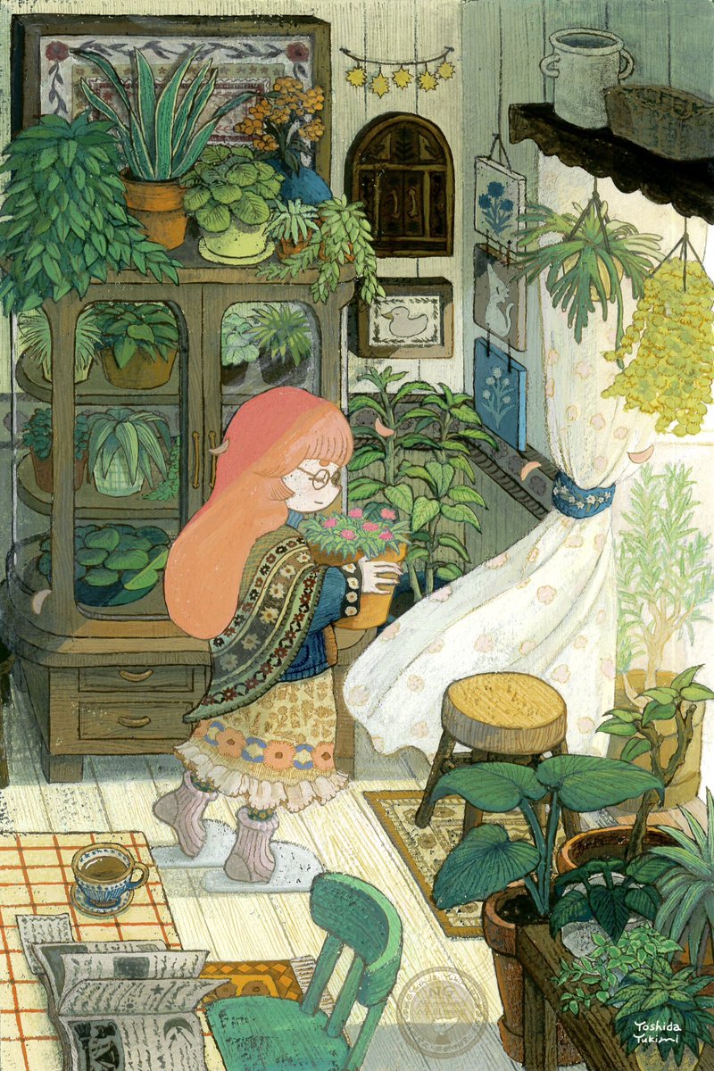 ykm_127's tweet photo. 「うららか」
#隠里荘の住人たち https://t.co/V20esG959x