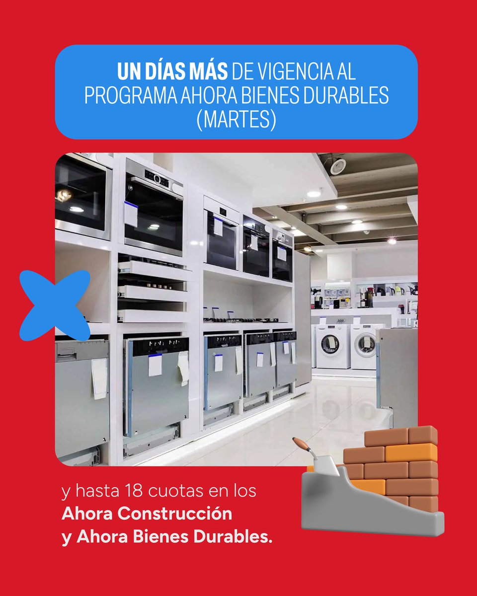 Informo que, considerando la coyuntura económica del comercio fronterizo, se prorrogan y mejoran desde el 1 de abril hasta el 30 de junio de 2025 los programas 👉🏻 Ahora Misiones, Ahora Bienes Durables, Ahora Mujer, Ahora Viajá por Misiones, Ahora Neumáticos, Ahora Estudiantes,