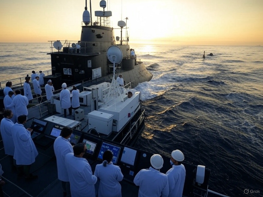 Thread 9: Cool Tech Used in Oceanography 

Modern technology helps us unlock ocean secrets! 
 🔹 Sonar &amp; Satellites – Map the seafloor &amp; track ocean currents
 🔹 Deep-Sea Submarines – Explore the ocean’s darkest depths
 🔹 Autonomous Robots – Gather data in remote areas
