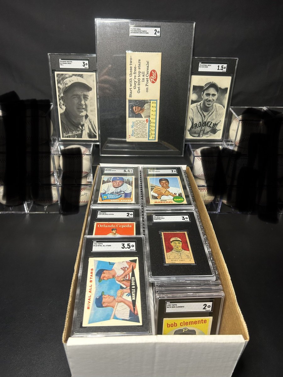 OBsVintageCards's tweet image. CLAIM SALE TONIGHT! 

IF I can get 30+ reposts, I will start posting tonight around 7pm EST

Even if you aren’t buying right now please repost if you’re willing. Hoping to gain followers, as much as sell anything. 

Thank you!