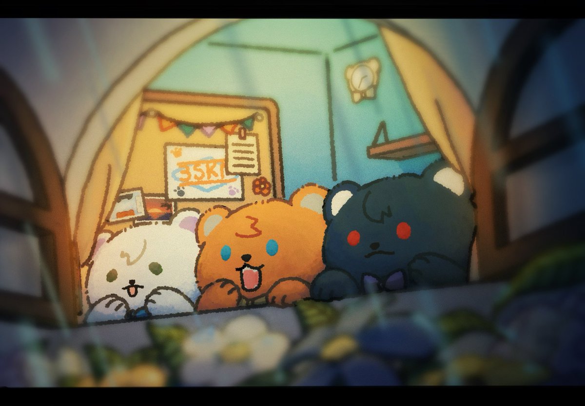 くま♡ʕ•ᴥ•ʔ ページ じーー👀 ⁡ シロクマの親子です🐻‍❄️🐻‍❄️ ⁡ 🐻‍❄️ @_